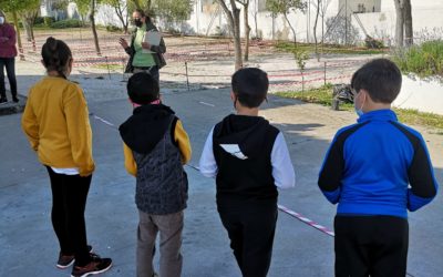 Jornada medioambiental con los alumnos del colegio Marqués de Guadalcázar