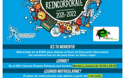 Educación Permanente: Aún estás a tiempo.