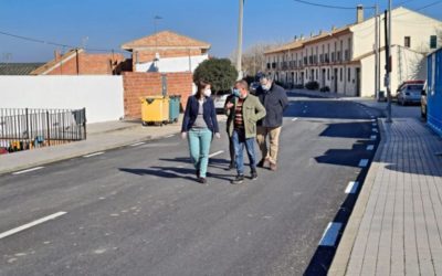 La Junta concluye la reparación de la carretera A-3051 con el arreglo de la travesía de Guadalcázar