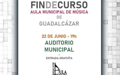 Concierto de fin de curso. Aula Municipal de Música.