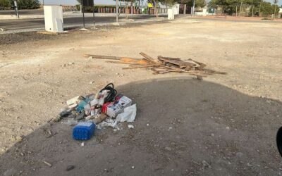 El Ayuntamiento recuerda la prohibición de tirar basura en el recinto ferial