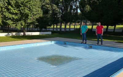 Se inicia el acondicionamiento de la piscina municipal