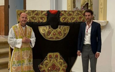 La Virgen de la Caridad de Guadalcázar lucirá el capote de Finito de Córdoba como manto en su salida procesional