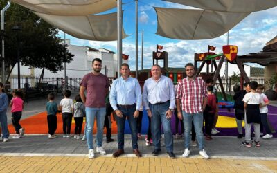 Inaugurado el parque infantil de la Plaza de España