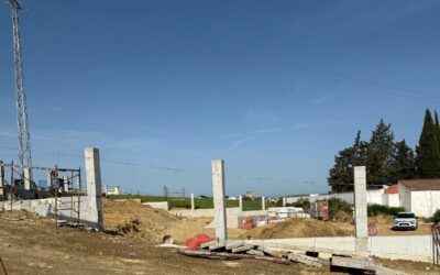 Avanzan los trabajos de ampliación del cementerio municipal de Guadalcázar